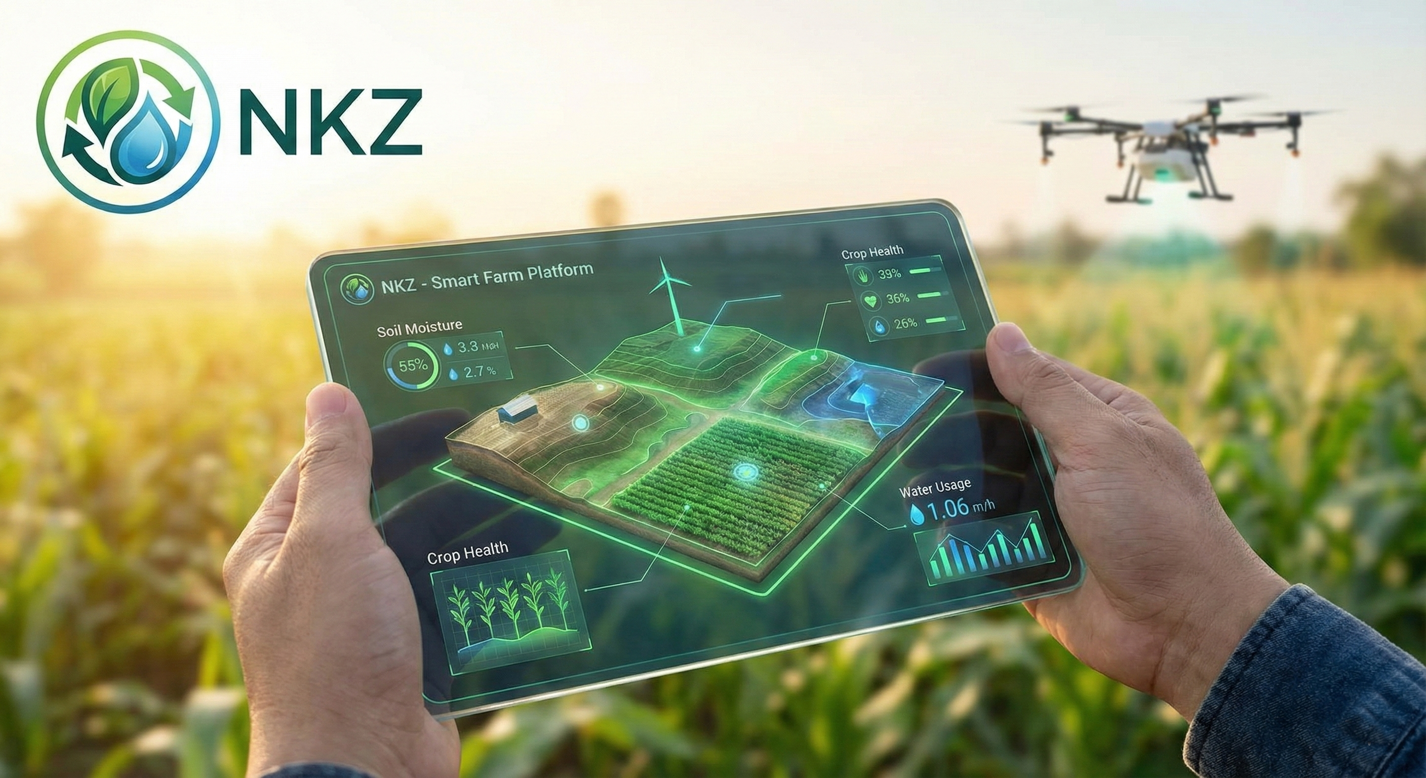 NKZ web client — 3D twin viewport